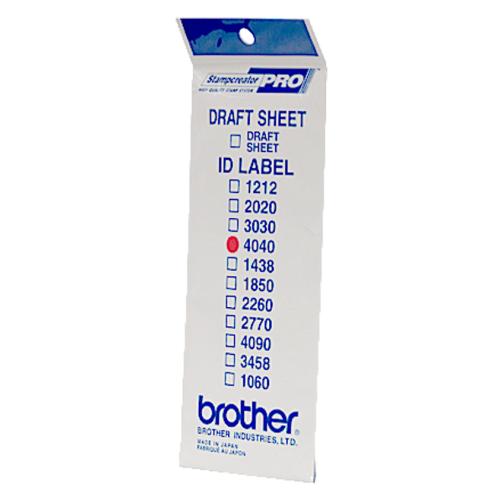 Brother Etykiety (ID4040 / 40x40mm)