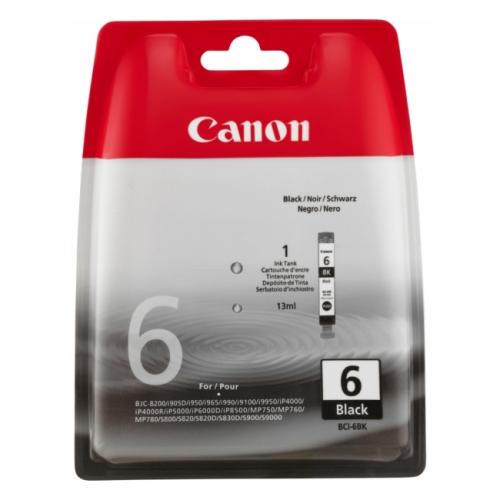 Canon Wkład atramentowy czarny (4705A002 / BCI6BK)