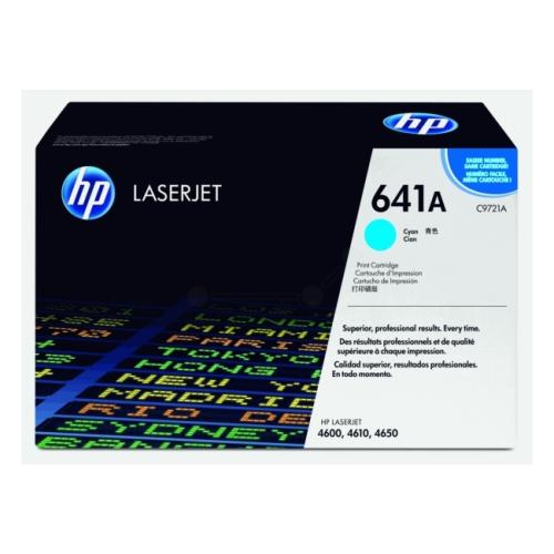 HP Toner cyjan (C9721A / 641A)