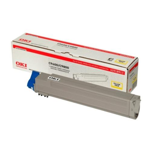 Oki Toner żółty (42918913)