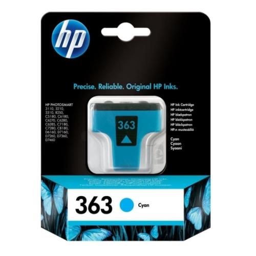 HP Wkład atramentowy cyjan (C8771EE / 363)