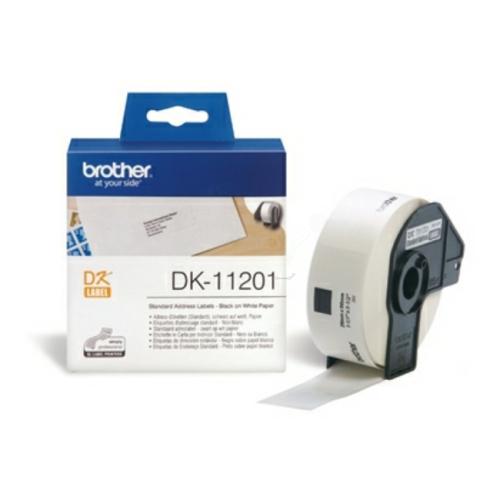 Brother Etykiety biały (DK11201)
