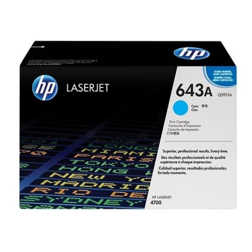 HP Toner cyjan (Q5951A / 643A)