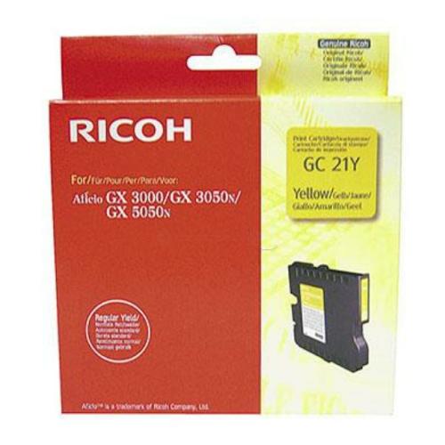 Ricoh Wkład atramentowy żółty (405535 / GC21Y)