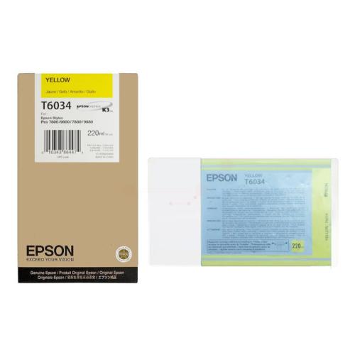 Epson Wkład atramentowy żółty (C13T603400 / T6034)
