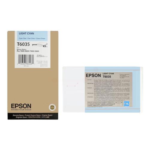 Epson Wkład atramentowy cyjanowe zdjęcie (C13T603500 / T6035)