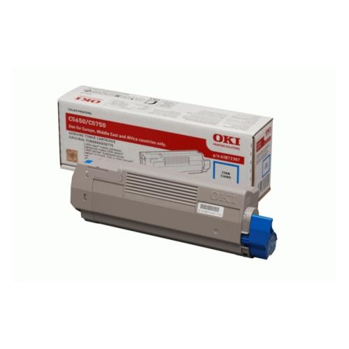 Oki Toner cyjan (43872307)