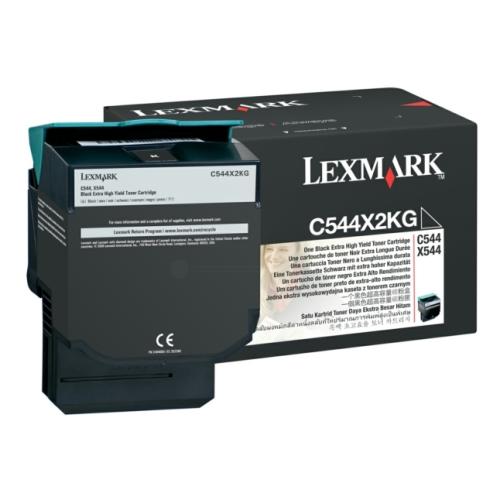 Lexmark Toner czarny (C544X2KG / 0C544X2KG) (high capacity)