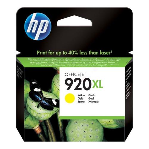 HP Wkład atramentowy żółty (CD974AE / 920XL) (high capacity)