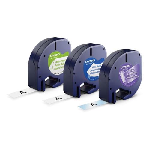 Dymo Etykiety żółty / srebrny / biały (91241 / S0721800)