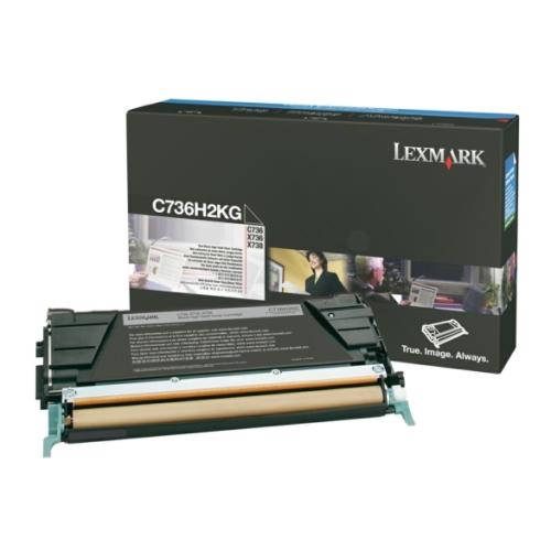 Lexmark Toner czarny (C736H2KG / 0C736H2KG)
