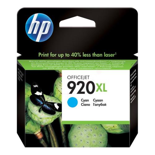 HP Wkład atramentowy cyjan (CD972AE / 920XL) (high capacity)