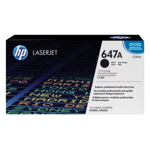 HP Toner czarny (CE260A / 647A)