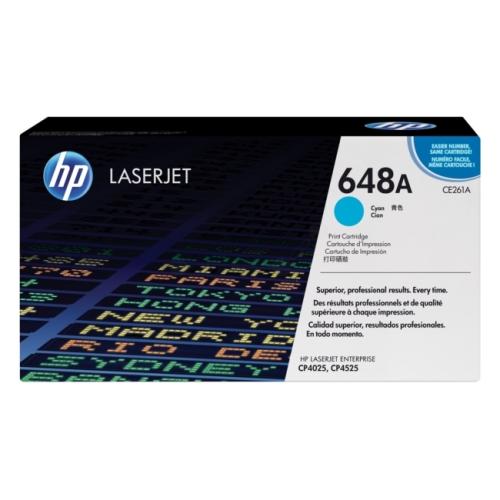 HP Toner cyjan (CE261A / 648A)