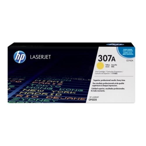 HP Toner żółty (CE742A / 307A)