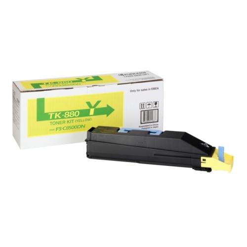 Kyocera Toner żółty (1T02KAANL0 / TK880Y)