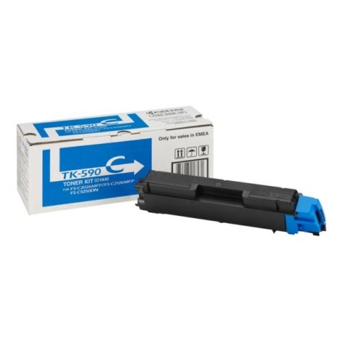 Kyocera Toner cyjan (1T02KVCNL0 / TK590C)