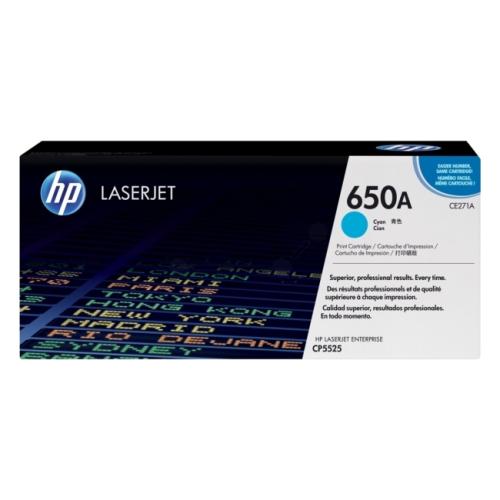 HP Toner cyjan (CE271A / 650A)