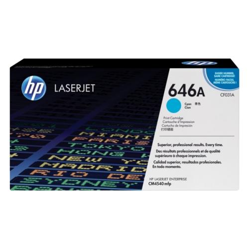 HP Toner cyjan (CF031A / 646A)
