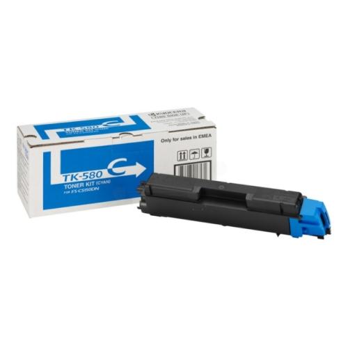 Kyocera Toner cyjan (1T02KTCNL0 / TK580C)