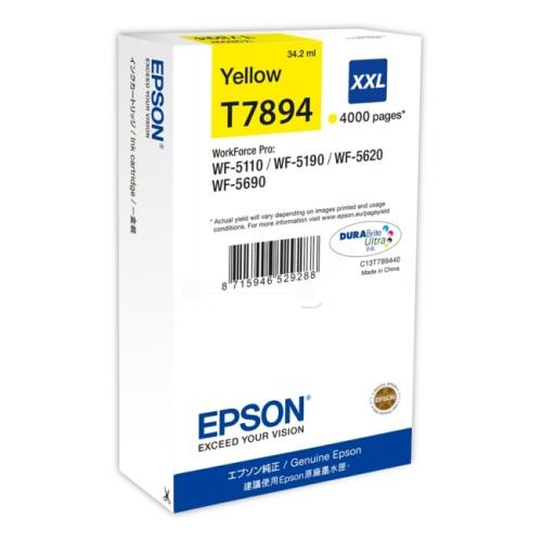 Epson Wkład atramentowy żółty (C13T789440 / T7894XXL) (high capacity)