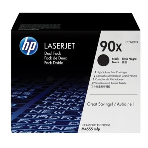HP Toner czarny (CE390XD / 90X) (Podwójne opakowanie)