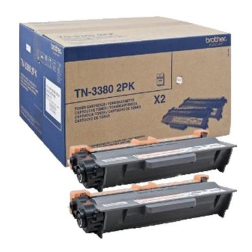 Brother Toner czarny (TN3380TWIN / TN33802PK) (Podwójne opakowanie, high capacity)