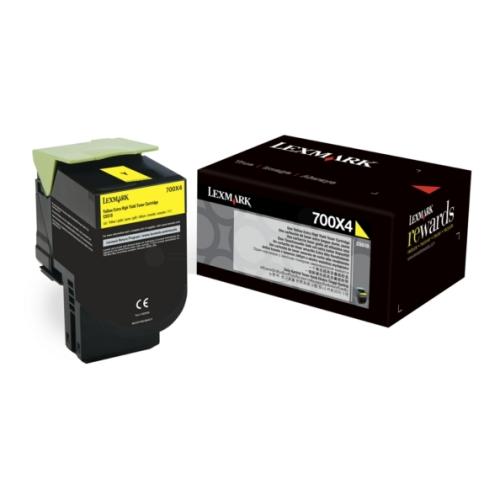 Lexmark Toner czarny (70C0X10 / 700X1)