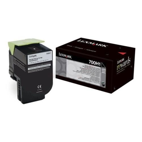 Lexmark Toner czarny (70C0H10 / 700H1)