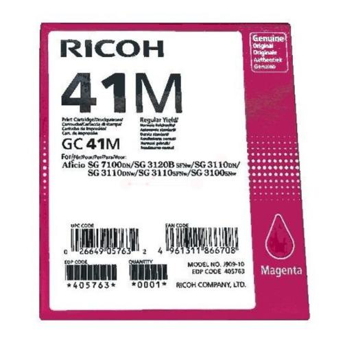 Ricoh Wkład atramentowy magenta (405763 / GC41M)