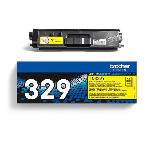 Brother Toner żółty (TN329Y) (high capacity)