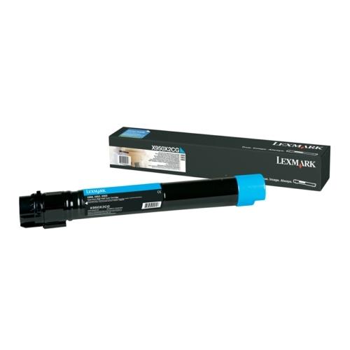 Lexmark Toner cyjan (X950X2CG / 0X950X2CG) (high capacity)