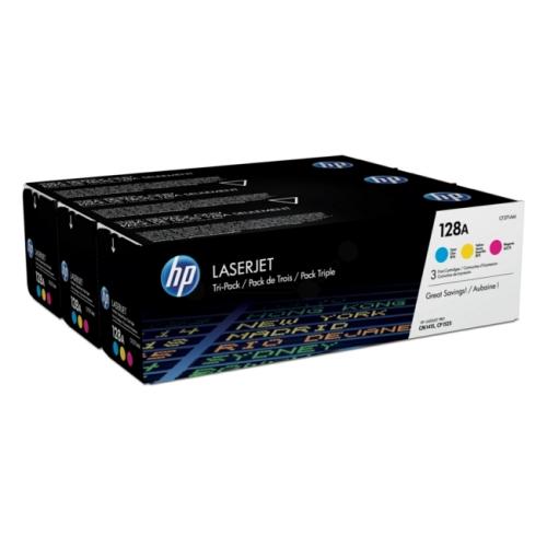 HP Toner cyjan / magenta / żółty (CF371AM / 128A) (multipack)