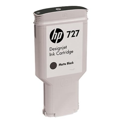 HP Wkład atramentowy czarny matowy (C1Q12A / 727)
