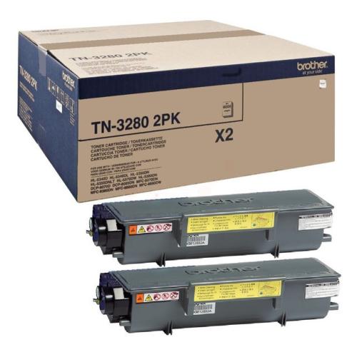 Brother Toner czarny (TN32802PK / TN3280TWIN) (Podwójne opakowanie)