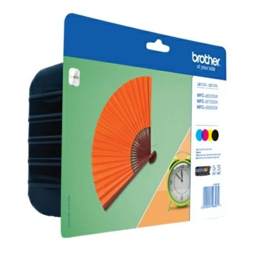 Brother Wkład atramentowy czarny / cyjan / magenta / żółty (LC129XLVALBPDR / LC129XLVALBP) (multipack, high capacity)