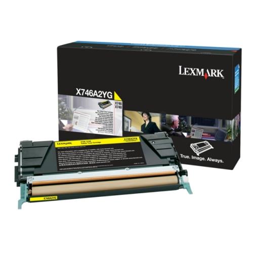 Lexmark Toner żółty (X746A2YG / 0X746A2YG)