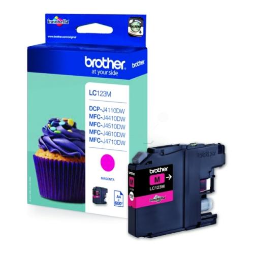 Brother Wkład atramentowy magenta (LC123M)