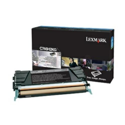 Lexmark Toner czarny (C746H2KG / 0C746H2KG)