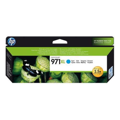 HP Wkład atramentowy cyjan (CN626AE / 971XL) (high capacity)