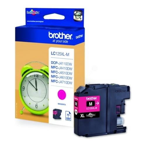 Brother Wkład atramentowy magenta (LC125XLM)