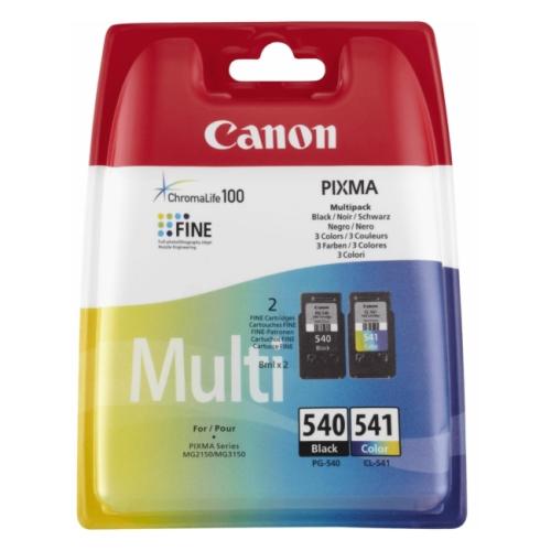 Canon Wkład atramentowy czarny / kolor (5225B006 / PG540+CL541) (Podwójne opakowanie, multipack)