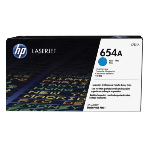 HP Toner cyjan (CF331A / 654A)