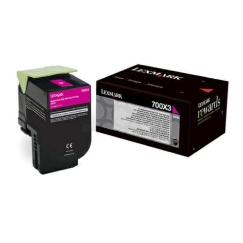 Lexmark Toner magenta (70C0X30 / 700X3)