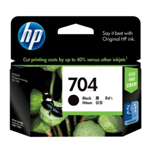 HP Wkład atramentowy czarny (CN692AE / 704)