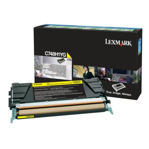 Lexmark Toner żółty (C748H1YG / 0C748H1YG) (Return)