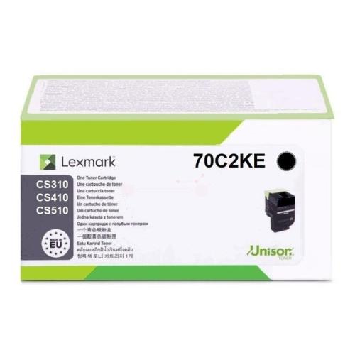 Lexmark Toner czarny (70C20KE / 702K)