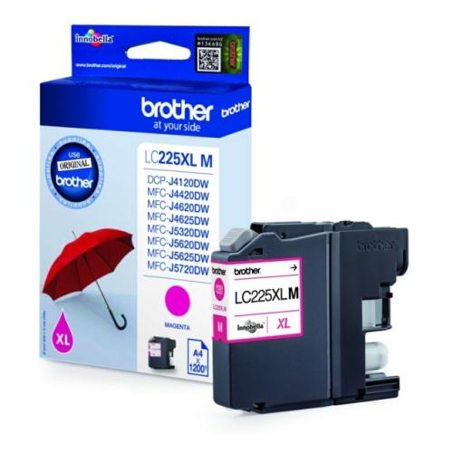 Brother Wkład atramentowy magenta (LC225XLM)