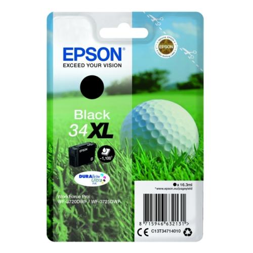 Epson Wkład atramentowy czarny (C13T34714010 / 34XL) (high capacity)