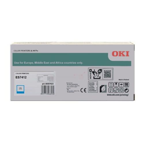 Oki Toner cyjan (46507623)